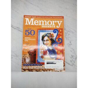 Lot of 10 Memory Maker Magazines Scrapbook Ideas Family Photo Historians Journal